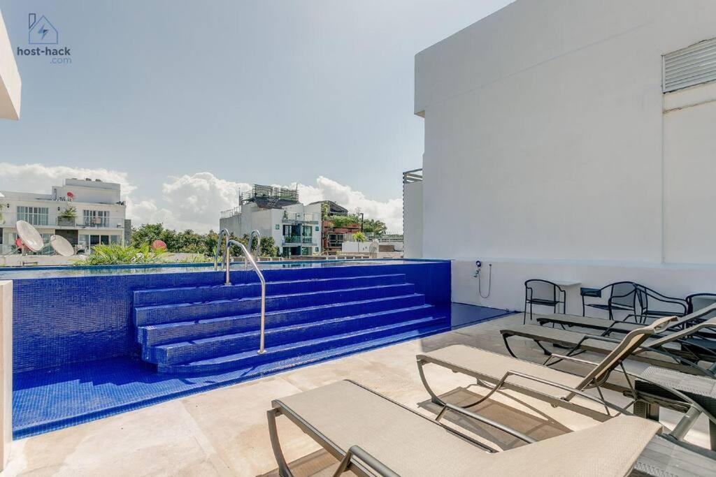 Danzamar 7, Modern Apartment 2 Blocks Away From 5Th Avenue Плая-дель-Кармен Экстерьер фото