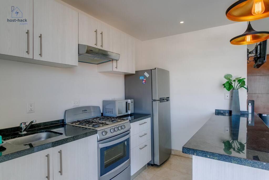 Danzamar 7, Modern Apartment 2 Blocks Away From 5Th Avenue Плая-дель-Кармен Экстерьер фото